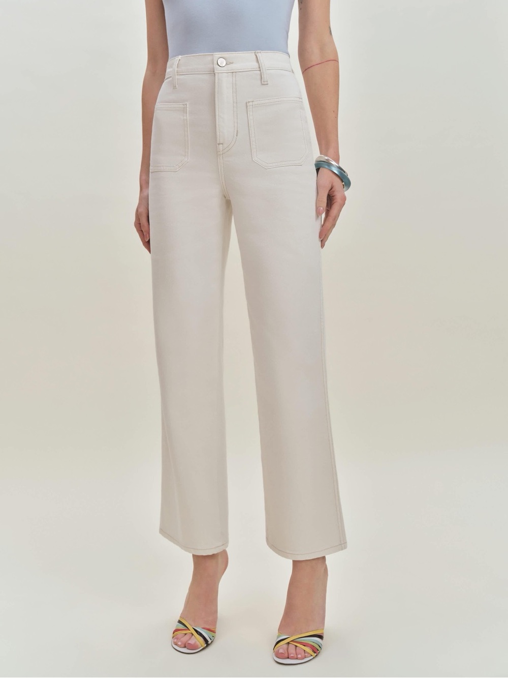 Reformation Alyssa High-Rise Wide-Leg Jeans